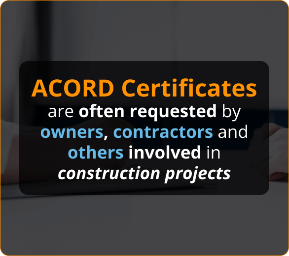 Infographics of ACORD Certificates for Roofing Contractors in Montana