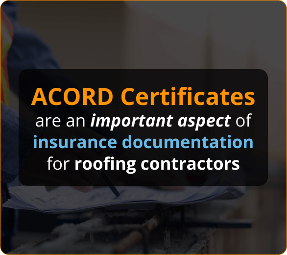 Infographics of ACORD Certificates for Roofing Contractors in Pennsylvania