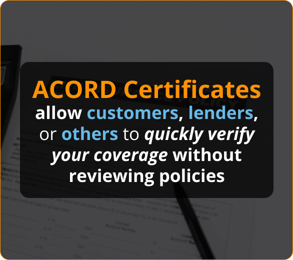 Infographics of ACORD Certificates for Roofing Contractors in South Dakota