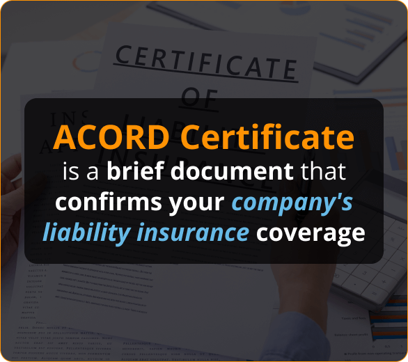 Infographics of Arizona ACORD Certificate