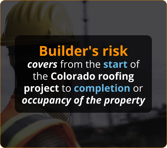 Infographics of Builder’s Risk Insurance for Roofing Contractors in Colorado
