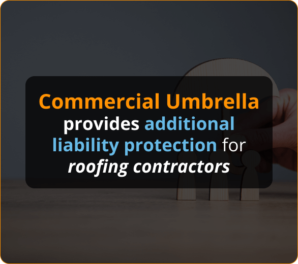 Infographics of Commercial Umbrella Insurance for Roofing Contractors in North Dakota