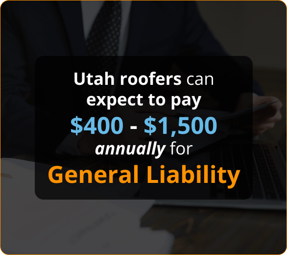 Infographics of General Liability Insurance for Roofing Contractors in Utah