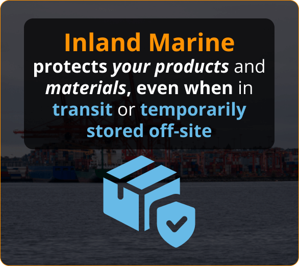 Infographics of Inland Marine Coverage for Clearwater Roofing Contractors