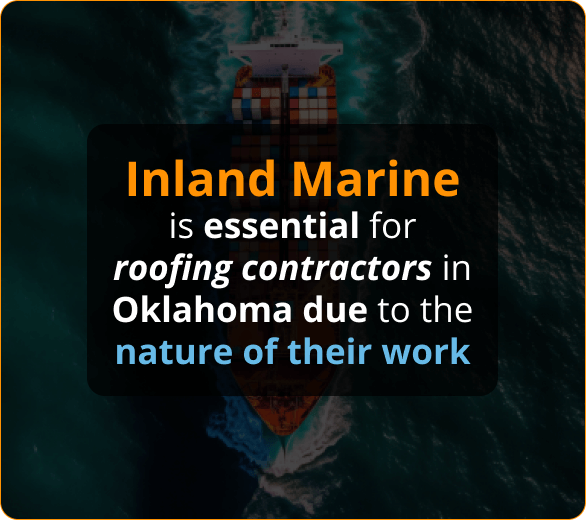 Infographics of Inland Marine Insurance for Roofing Contractors in Oklahoma