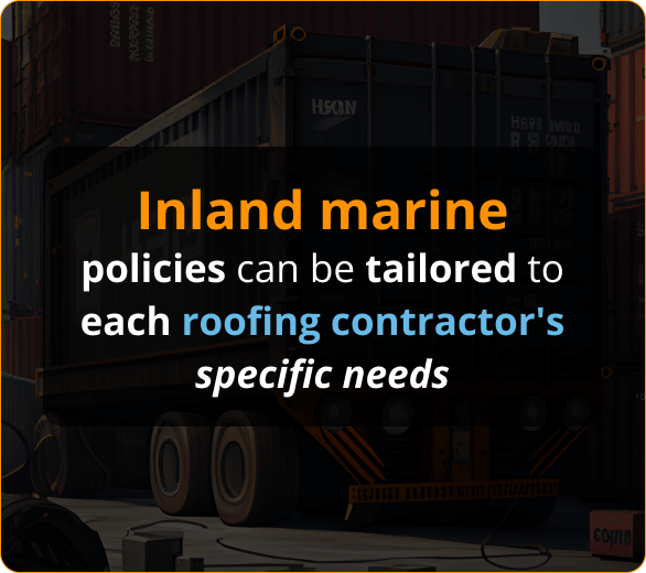 Infographics of Inland Marine for Roofing Contractors in North Carolina