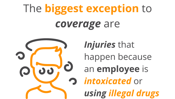 Inphografics of What Injuries Are and Are Not Covered by Workers’ Compensation Insurance