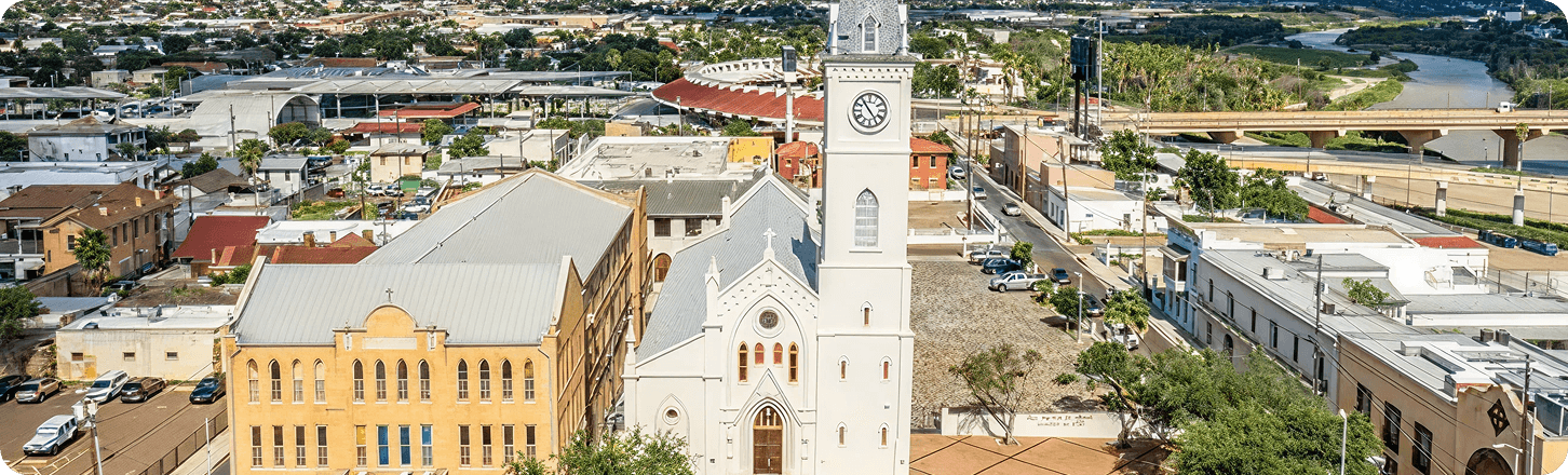 Vista de la ciudad de Laredo