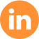 LinkedIn Social orange icon