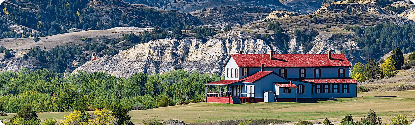 North Dakota state view