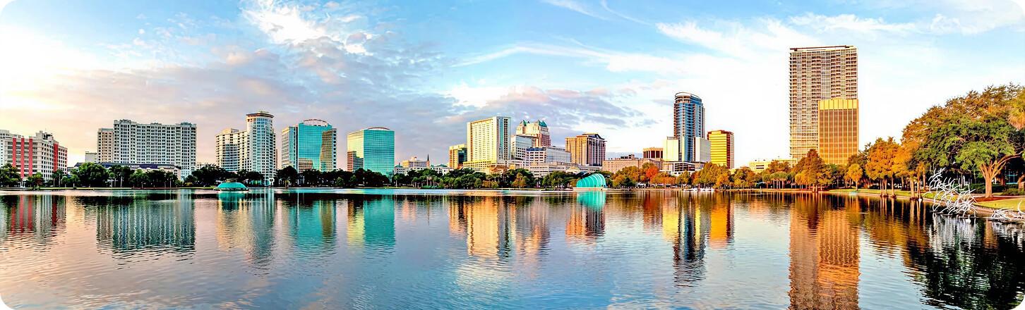 Vista de la ciudad de Orlando