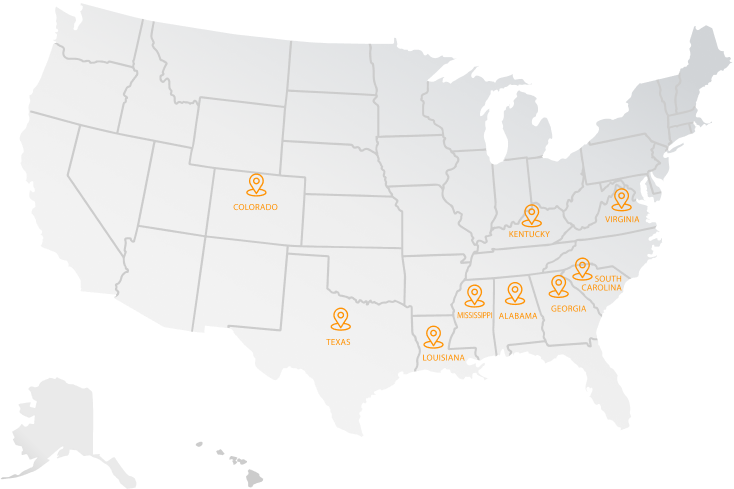 Some of the states that follow NCCI Rules