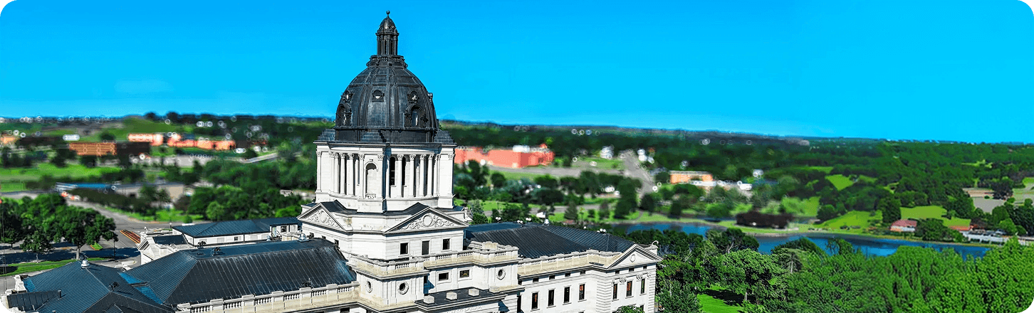 South Dakota state view