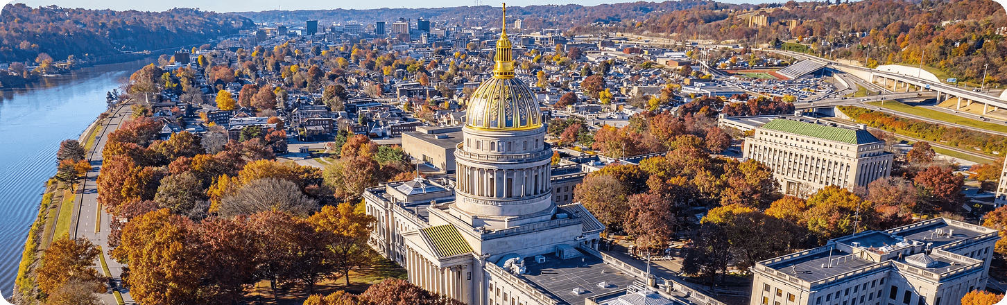 West Virginia state view