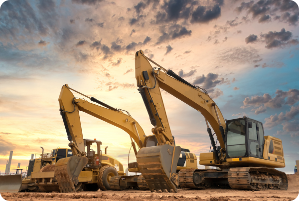 You will have to have either a Business Owners Policy referred to as a BOP or separate property coverage to make sure you have Heavy Equipment coverage.