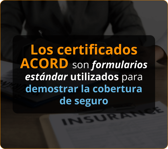 imagen de Certificados ACORD para contratistas en Hollywood, Florida