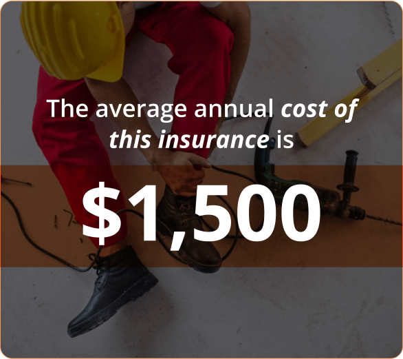 infographic of The average annual cost of this insurance is 1500usd