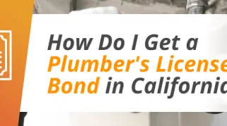 plumber's license bond in california
