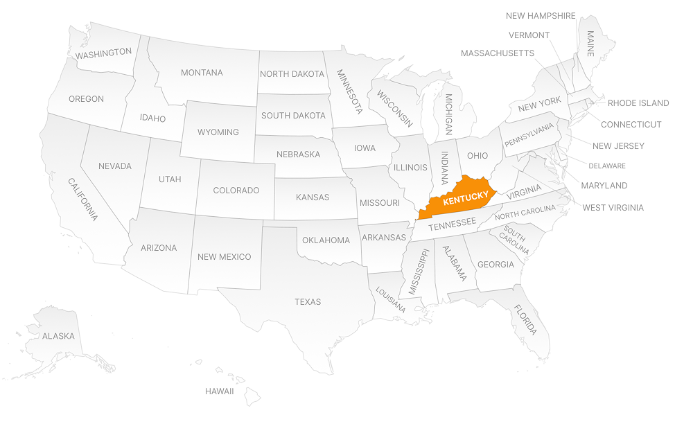 KENTUCKY MAP