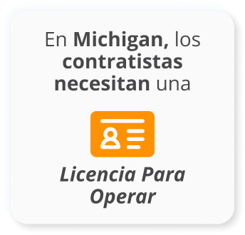 Licencia Contratista General Michigan