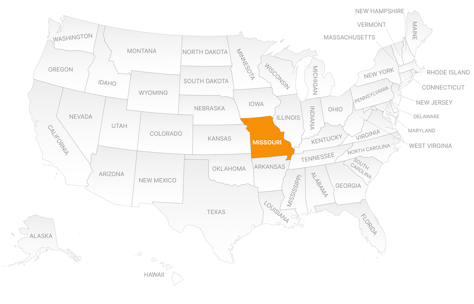 MISSOURI MAP