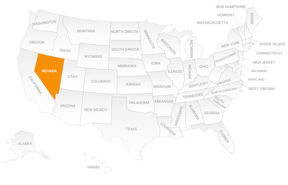 NEVADA MAP