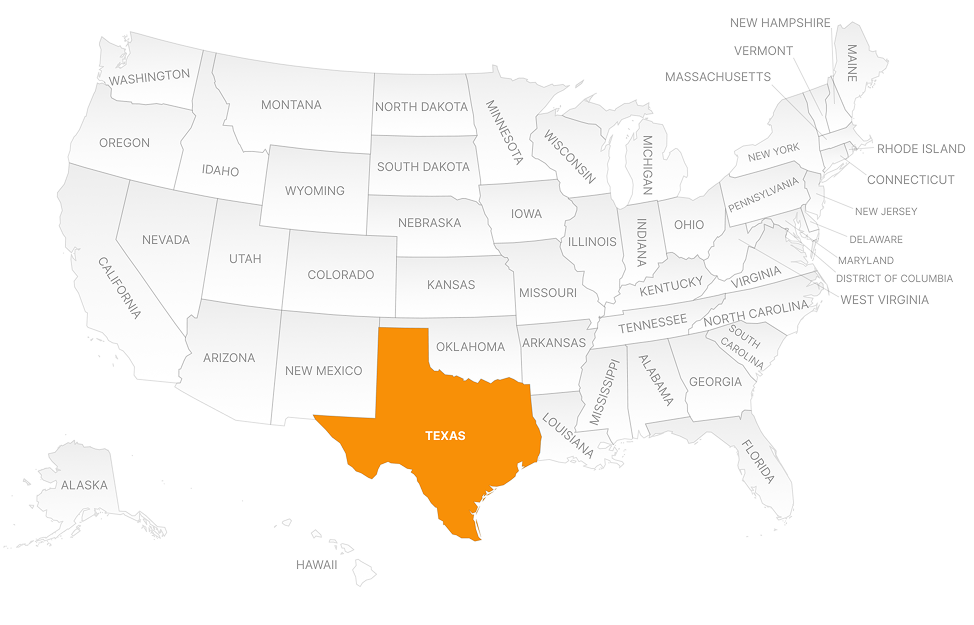 TEXAS MAP